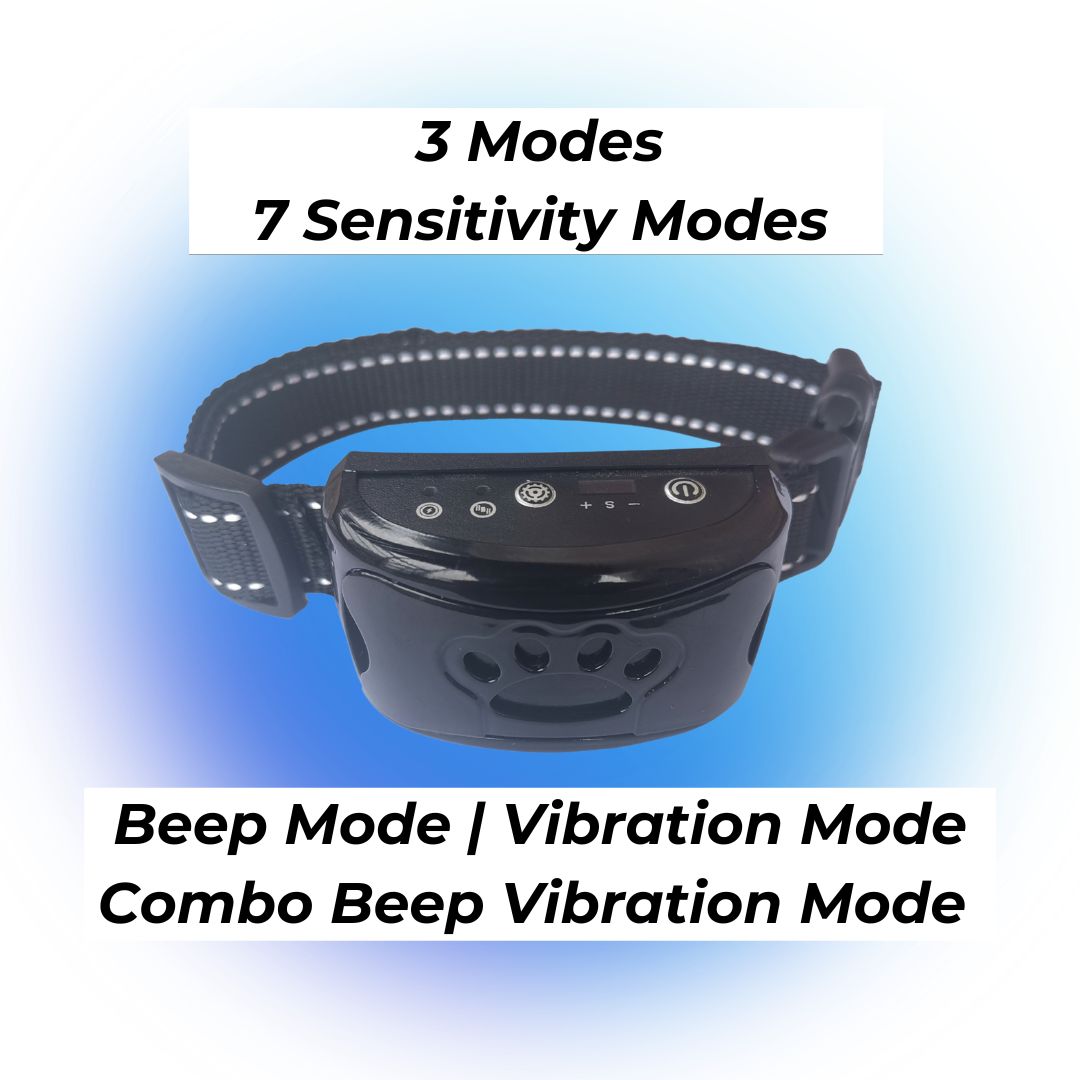 The Charlie Anti-Bark Vibration Collar will Safely Control your Dog's Barking.